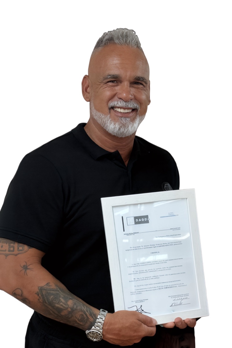Antonio Hidalgo Belmonte, terapeuta de Dagda